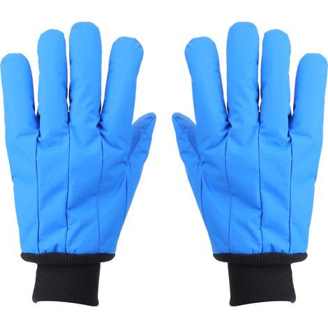 Kryogene Handschuhe für flüssigen Stickstoff – Schutz bis -360 °C, kältebeständige Baumwolle + wasserdichtes Verbundmaterial (1/3)