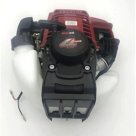 Elle – Moteur thermique 4 temps 35,8 cc pour débroussailleuse – Puissance 0,85 kW – Système d'alimentation pompe-film – Démarrage facile (1/5)