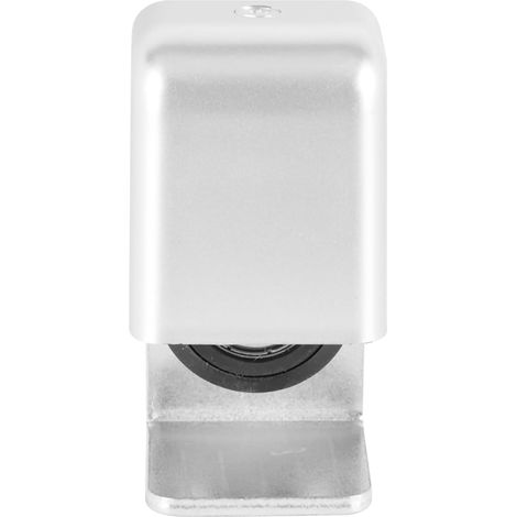 Guide de sol pour porte coulissante inox, argenté (1/5)