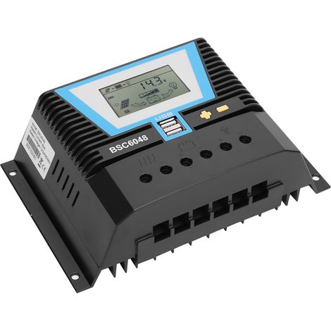 Multifunktionaler Solarladeregler für verschiedene Batterietypen BSC6048 60A 12V 24V 36V 48V (1/5)