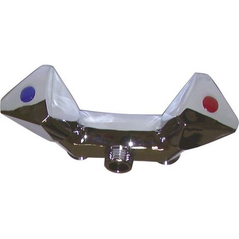 Baustellen-Armatur - Brausebatterie Mittenabstand 110 - DIFF: 99164