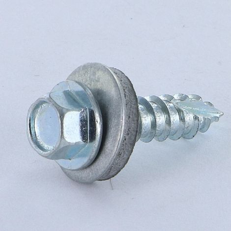 Vis tôle TH/RD. VUL 6.3X25 Acier zingué Pointe antifendage type 17
