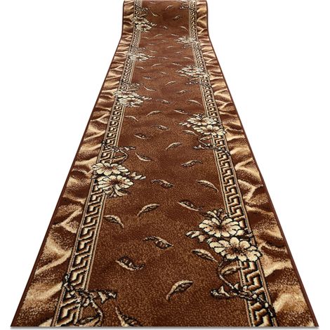 Läufer BCF TRIO braun 120 cm brown 120x400 cm