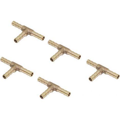 Lot de 4 tuyaux de charpentier en laiton type T 4 pices (1/5)