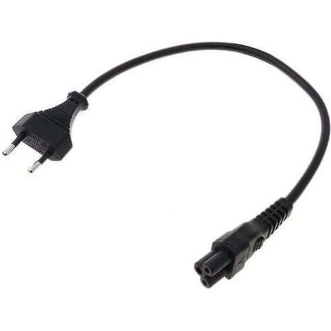 Cordon adaptateur secteur Eu 2 broches mâle vers CEI 320 C5 Micky pour alimentation pour ordinateur portable 3 (1/4)