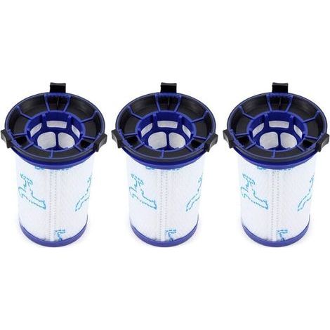 Lot de 3 Filtre de remplacement pour Rowenta Air Force 360 / X-Pert Essential 260 Aspirateur sans fil RH9037 RH9038 RH9039 RH9051 RH9057 RH9079 RH9081 RH9086 (Alternative au ZR009001) (1/5)