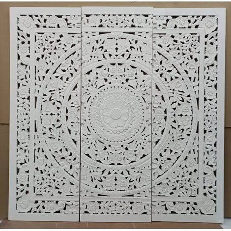 Cabecero Cama Set 3 Mdf 180X3,5X180 Mandala Decape