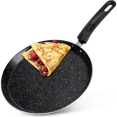 Padella per crepes antiaderente in granito 24 cm manico resistente al calore 227458926 227458926 227458926 (1/5)