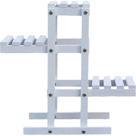 Étagère en bois à plusieurs niveaux pour plantes d intérieur pour jardin balcon patio et salon support pour pots de fleurs et décoration (1/5)