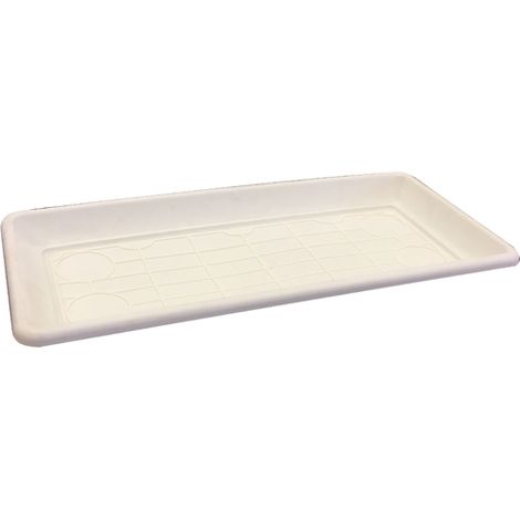 SOTTOVASO RETTANGOLARE BIANCO CM 92X36X5,7H