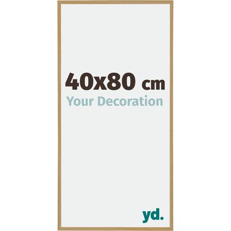 yd. - Cadre photo 40x80 - Hetre Clair - Plastique - Evry