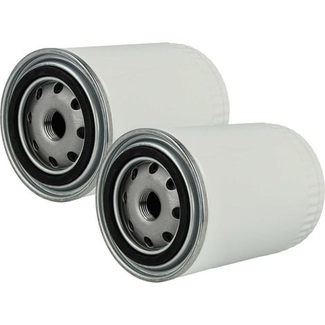 vhbw 2x Oil Filter compatible with Ecoair F 78 Tractors