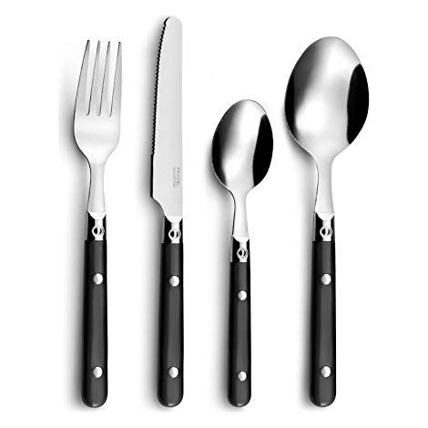 Set di Posate Amefa Saxo Metallo Bicolore 16 Pezzi (25 cm) (1/4)