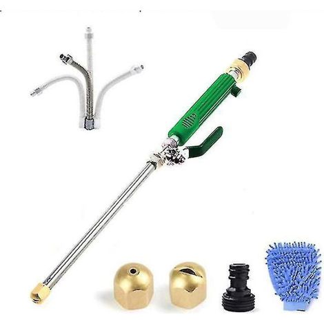 Set mit 6 Hochdruck-Spritzpistolen für Garten- und Auto-Hochdruckreiniger (grün) (1/5)