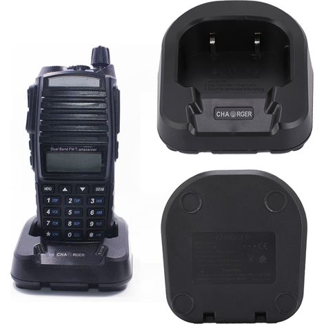 Chargeur Secteur Universel pour Talkie-Walkie Baofeng UV82 UV89 UV8D (100-240V, Fiche UE)