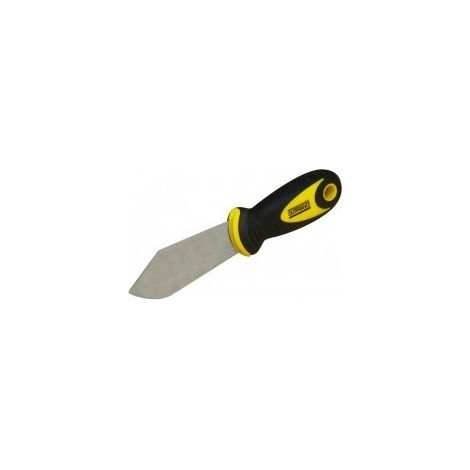 Couteau à mastiquer, manche bi-matière, lame inox 220mm