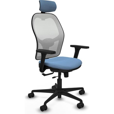 Silla de oficina piqueras y crespo Jorquera transparente espuma alta densidad (1/2)