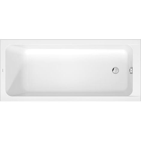 Baignoires Duravit D-Code, 1600x700mm, rectangulaire, à