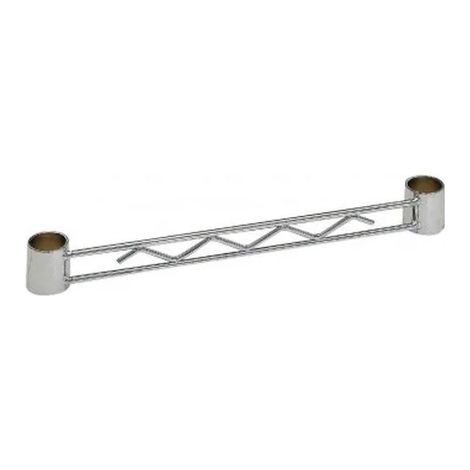 Barra colgante de utensilios Cromo Lux 45 cm