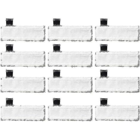 AMXCNOY Lot de 12 housses de nettoyage pour balai vapeur Kärcher SC2 SC3 SC4 SC5 (1/3)