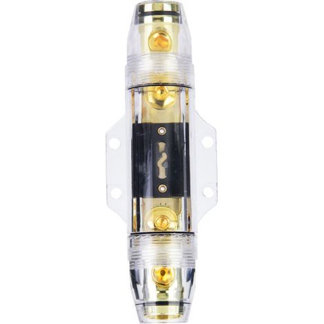 Questo portafusibili per amplificatori audio per auto, un blocco di distribuzione fusibili 1 in 1, da 0Ga a 4Ga, 100A, è la scelta ideale per la modifica dei veicoli. (1/5)