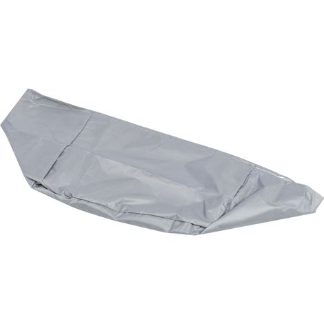 Housse de chaise en tissu Oxford 210D, 50,8 x 45,7 x 35,6 cm, imperméable, résistante au soleil et à la poussière, grise. (1/5)
