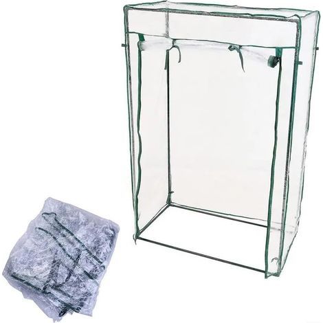 Housse de tente de jardin transparente,Abri isolant pour plantes,Pour tomates,fruits,Protection contre les intempéries(10050150cm) (1/5)