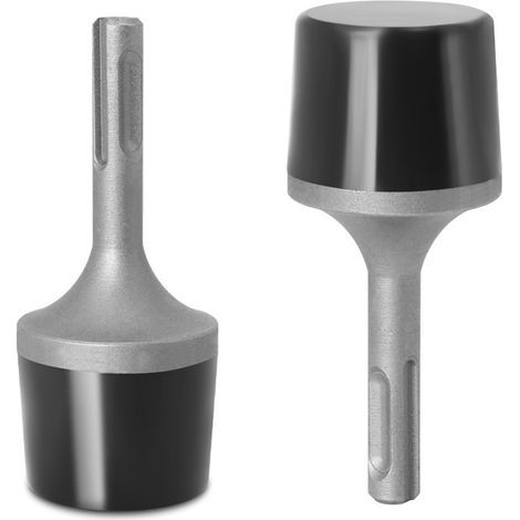 Têtes de marteau en caoutchouc, embout électrique pour tôle automobile, carrelage, fer, nivellement, outils électriques, accessoires avec tige SDS-Plus (1/5)