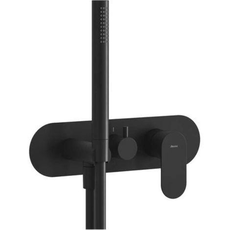 Ravak Eleganta - Unterputzarmatur für 3 Verbraucher, schwarz matt X070296 (1/3)