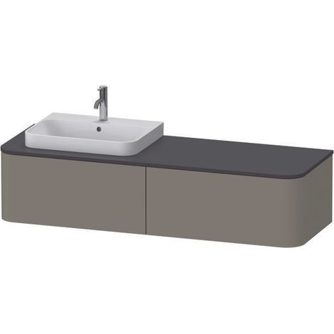 Duravit Happy D.2 Plus Meuble sous-lavabo sur console suspendu, (1/5)