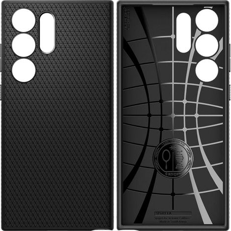 Spigen Liquid Air Galaxy S23 Ultra Noir mat