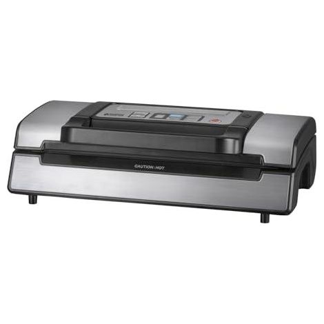 Vakuumierer pro 20lmin 130w vf410 edelstahlschwarz