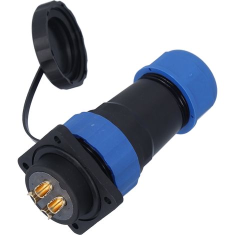 Connecteur étanche carré à 4 trous IP68, prise d'alimentation aéronautique 380 V 45 A pour câble/fil SP284