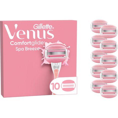 Gillette Venus Comfortglide Spa Breeze Systemklingen 10er Ersatzklingen