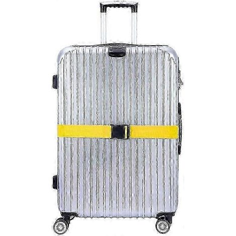 Pack de 4 bagageremmar pour resväskor, remmar, resetillbehör