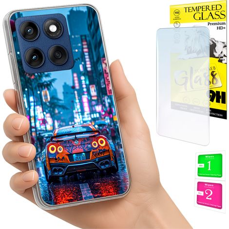 Carcasa para Motorola Edge 60 Fusion / Edge 60 Carcasa trasera de cristal (1/5)