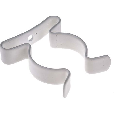 Clip pour tuyau en acier ressort, pour diamètre de tube de 31.75mm ( Prix pour Paquet de 10 )
