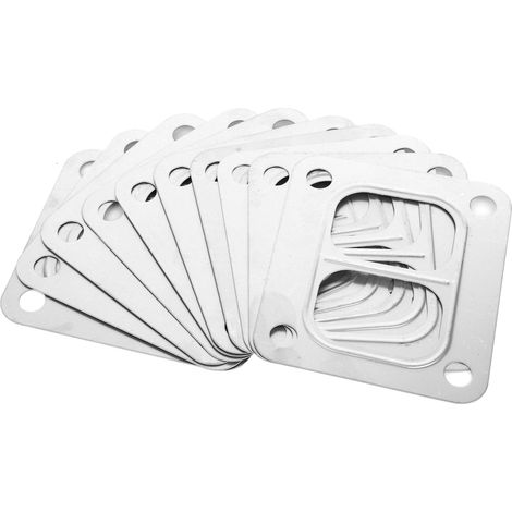 10 pièces joints turbo en acier inoxydable, bride d'entrée divisée pour turbocompresseur Garrett T4 (1/5)