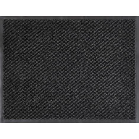 Easy Fußmatte – Für den Innen- und Außenbereich geeignet – Mit rutschfester Unterseite – Grau – 90 x 150 cm