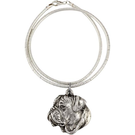 Bullmastiff, Bullmastiff II - collana per cani, gioielli unici per amanti dei cani, ciondolo a forma di serpente unico di Art-Dog (1/5)