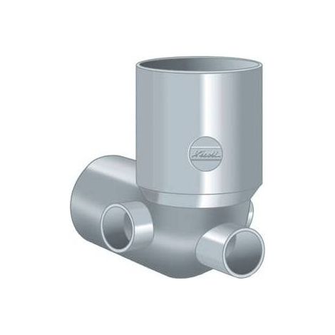 COURBE WC AVEC 3 RACCORDS Dimensions : Diam. 100/50/50/50