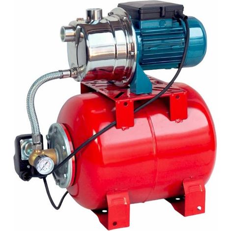 Lem Select – Groupe de surpression WORTEX 0.8 HP 60 L/mn – Pompe inox auto-amorçante – Pression maximale 8 bars – Débit jusqu'à 60 L/mn (1/3)