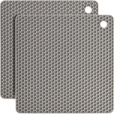 Tapis isolant en silicone, 250 ° C cuillère multifonction repose sous - verres de cuisine pour la cuisine et la salle à manger (1/5)