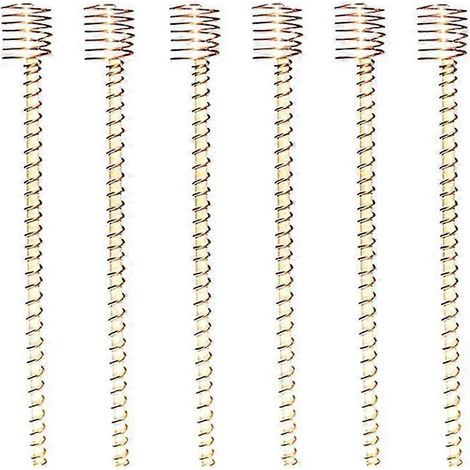 Lot de 6 antennes à bobine de cuivre Electroculture pour la culture de plantes et légumes de jardin avec électricité (1/5)