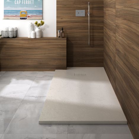 KINEDO Receveur 180 x 100 Kinerock evo biolex rectangle sable