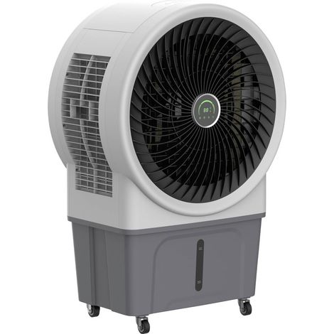 [NEUWERTIG] B-Ware Be Cool Bc52 Acp2501 Luftkühler Klimagerät Raumkühlung 60 L Wassertank Hellgrau