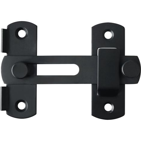 Verrou - Porte à Bascule Serrure Volet Loquet Porte Verrou Portail Coulissante Boulon avec Vis pour Porte, Fenêtre, Placard et Jardin (1/5)