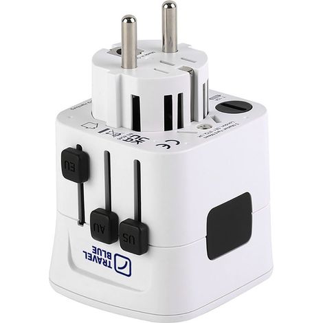 Adaptador para enchufe entrada universal a 150 paises