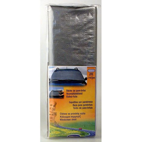 CARLINEA Bache Pare-Brise 110cm x 200cm plastique