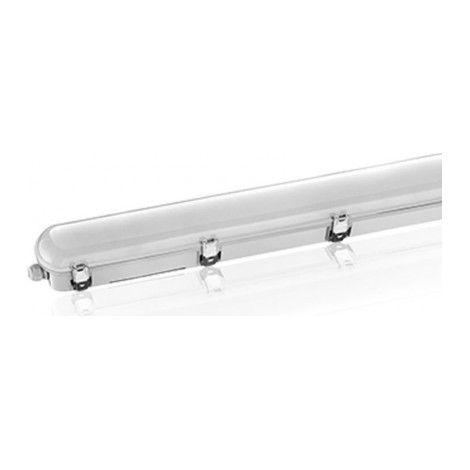 Boitier étanche LED Intégrées  Détecteur & Préavis d'extinction 1200mm 19-30W 4000K IP65 Miidex Lighting® (1/5)